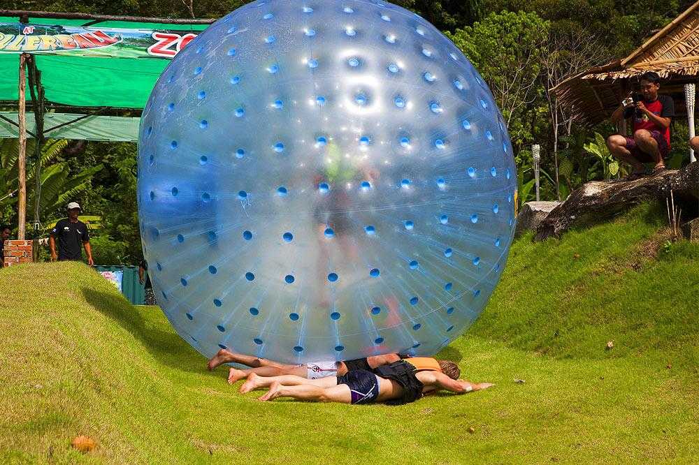 Rollerball Zorbing