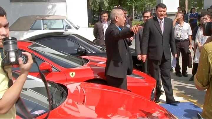 DSI seized 49 luxury cars illegally assembled in Thailand to avoid import taxes