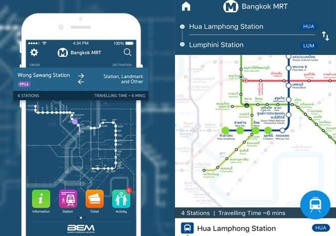 Bangkok MRT official app finally launched after all these years