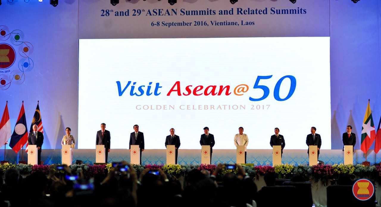 ASEAN launches tourism logo to celebrate 50 years