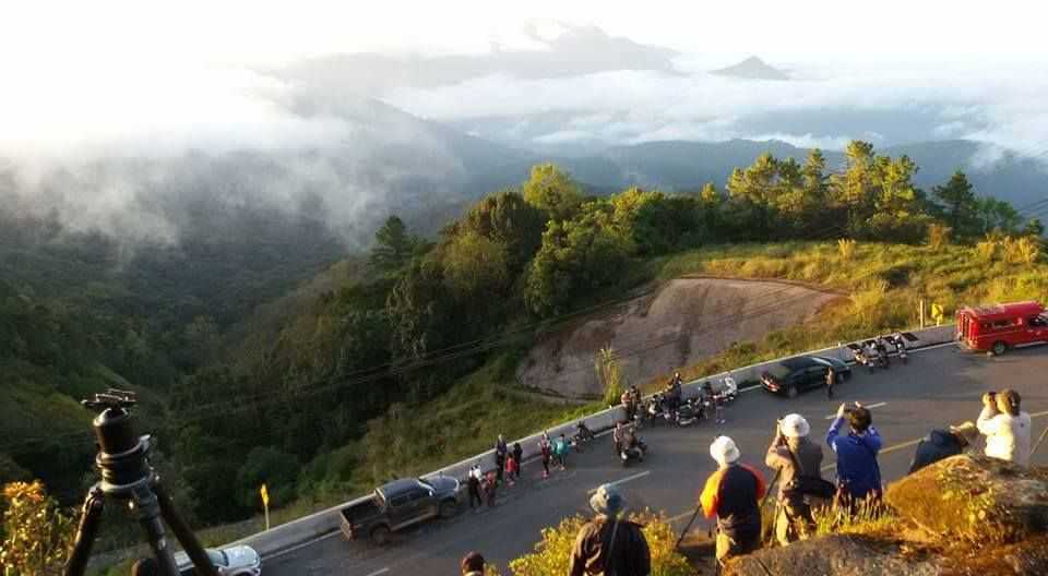 Wonderful Winter: Temperature atop Doi Inthanon drops to 4 degrees Celsius