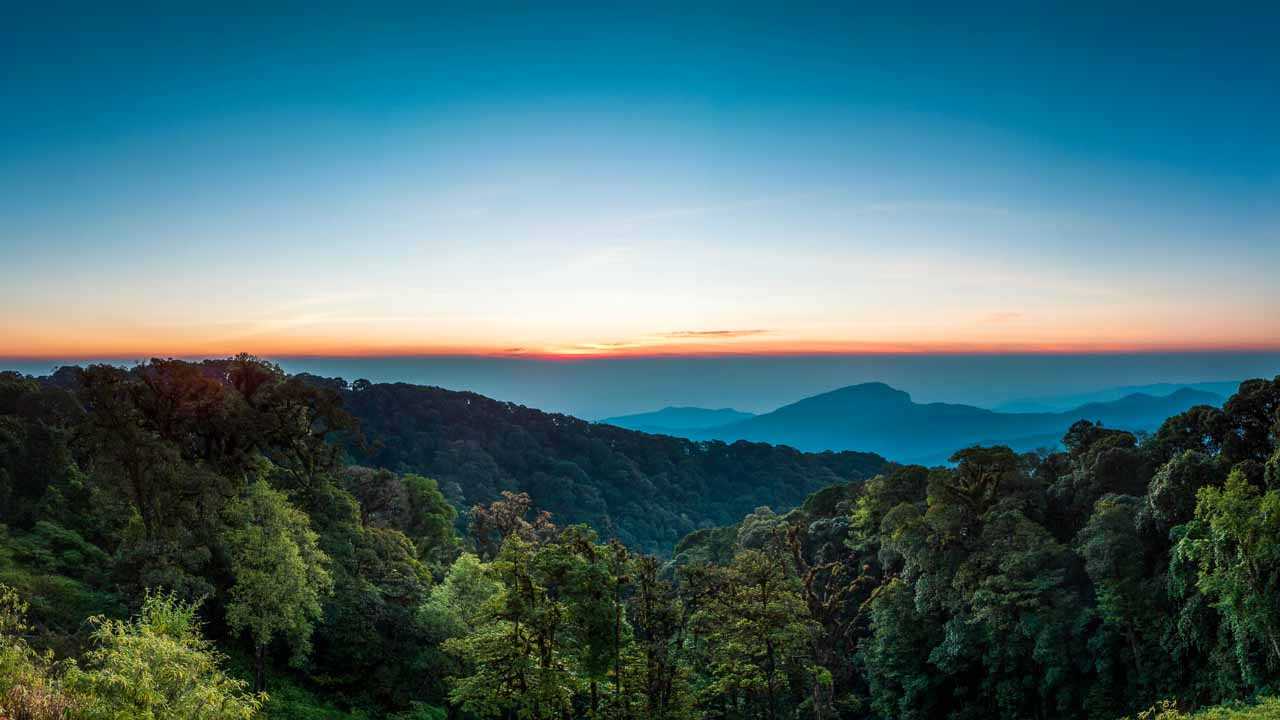 Doi Inthanon national park, ChiangMai, Thailand